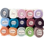 Knitted blanket colour chart - 15 colours